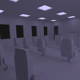 Interiors: debriefing room